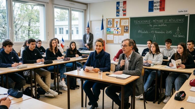Témoignages Poignants De Proches De Victimes Du Terrorisme Devant Des Lycéens
