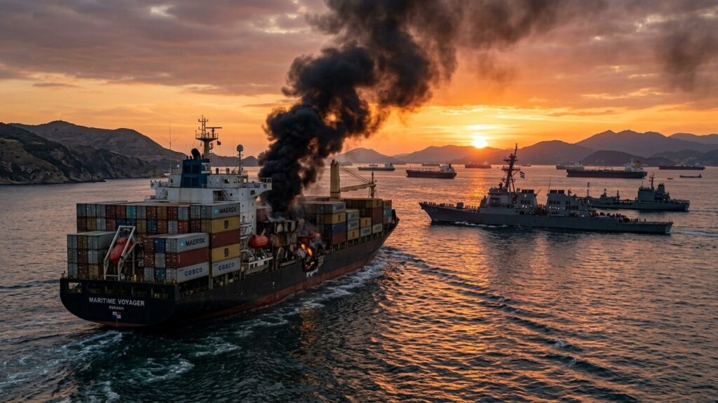 Tension Ormuz : USA Tirent sur Cargo vers l&rsquo;Iran