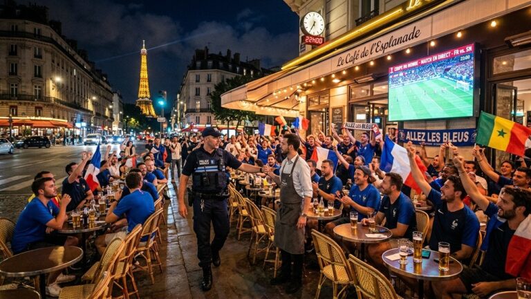Terrasses Parisiennes Coupe du Monde : Pas une Minute de Plus