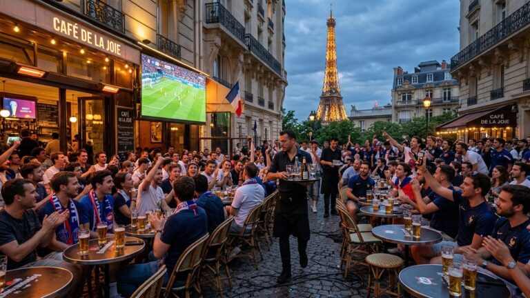 Terrasses Parisiennes : LesExpanding the article content Prolongations Risquées pour la Coupe du Monde