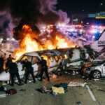 Texas : Jet S&rsquo;Écrase Sur Autoroute, Secours Héroïques