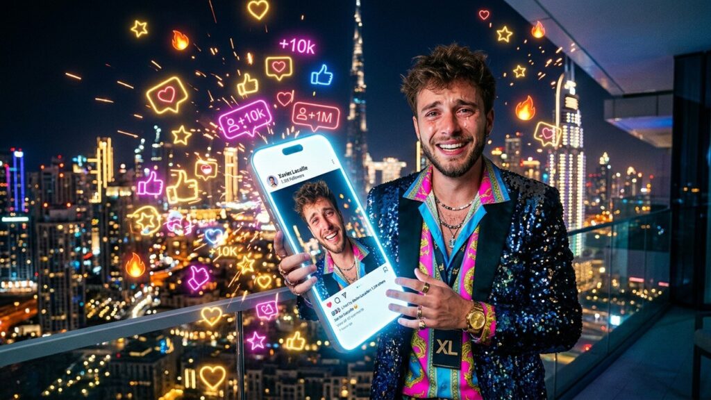 The Giaccomo : Xavier Lacaille Phénoménal En Influenceur Mégalo