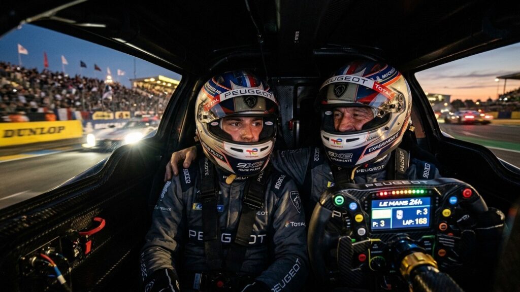 Théo Pourchaire et Loïc Duval : Passion Partagée pour les 24 Heures du Mans