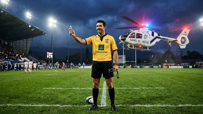 Thomas Charabas : Arbitre de Rugby et Médecin Urgentiste