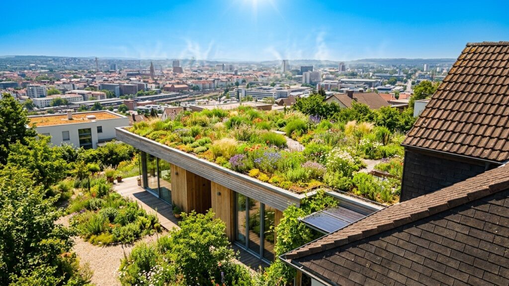 Toitures Végétalisées : Solutions Naturelles Efficaces Contre la Canicule