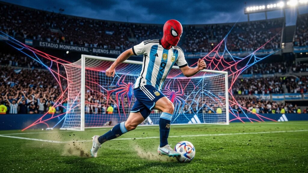 Tom Holland Voir Julian Alvarez en Spider-Man : L’Arana Prêt pour le Costume