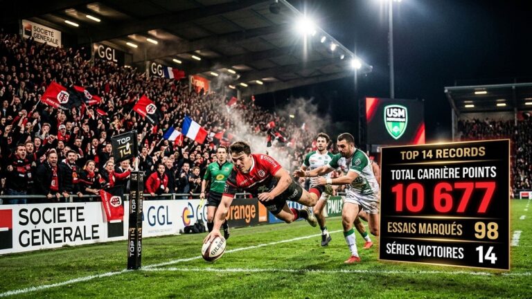 Top 14 2025-2026 : Records de Points, Toulouse en Feu et Montauban en Souffrance