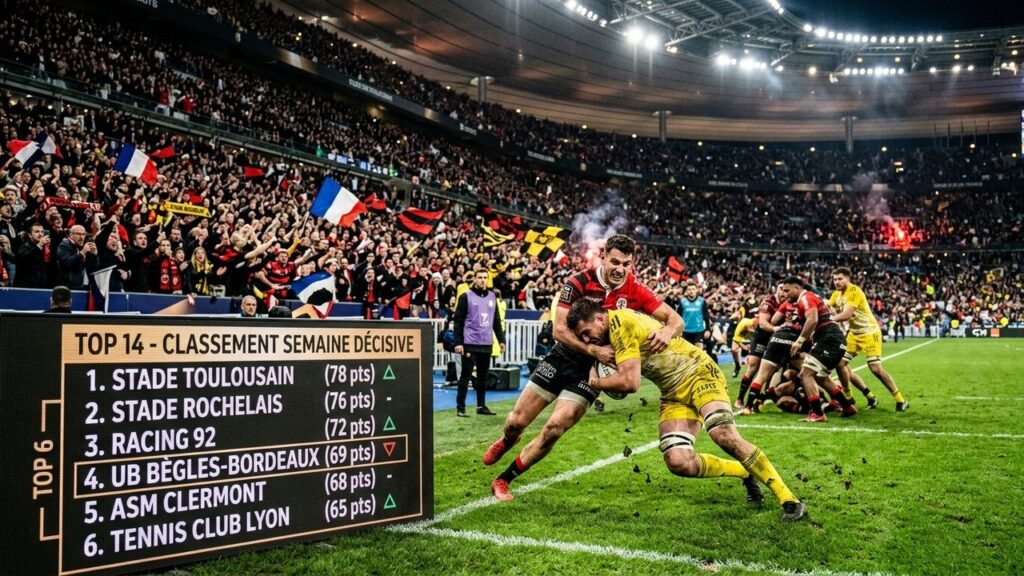 Top 14 : Horaire et Chaîne TV pour la 26e Journée Explosive