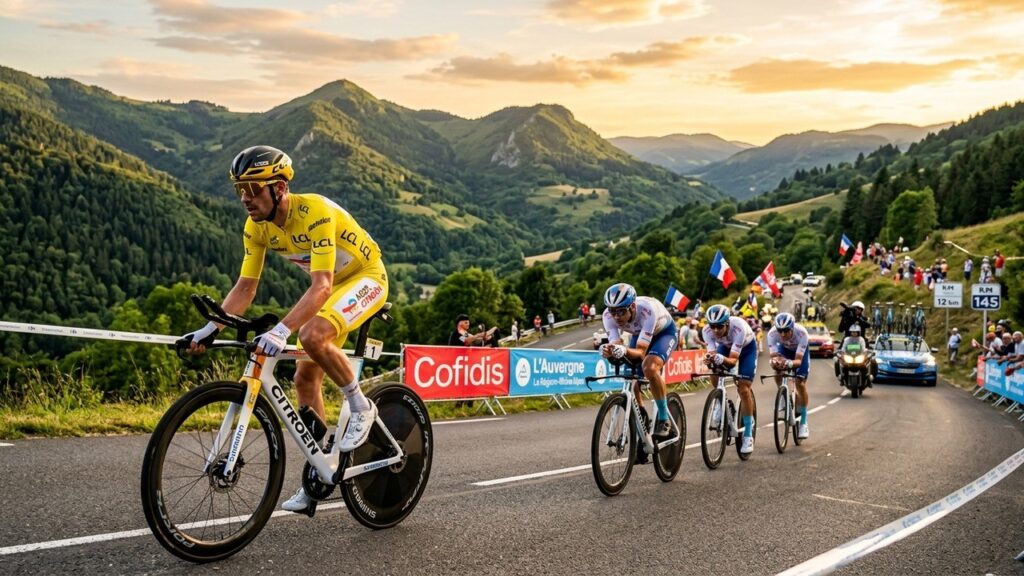 Tour Auvergne-Rhône-Alpes : Alex Baudin Garde le Jaune, Seixas 6e du Chrono