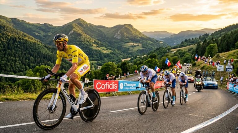 Tour Auvergne-Rhône-Alpes : Alex Baudin Garde le Jaune, Seixas 6e du Chrono