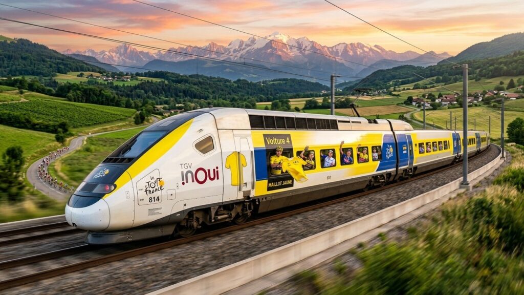 Tour de France 2026 : TGV Spécial pour les Coureurs vers Paris