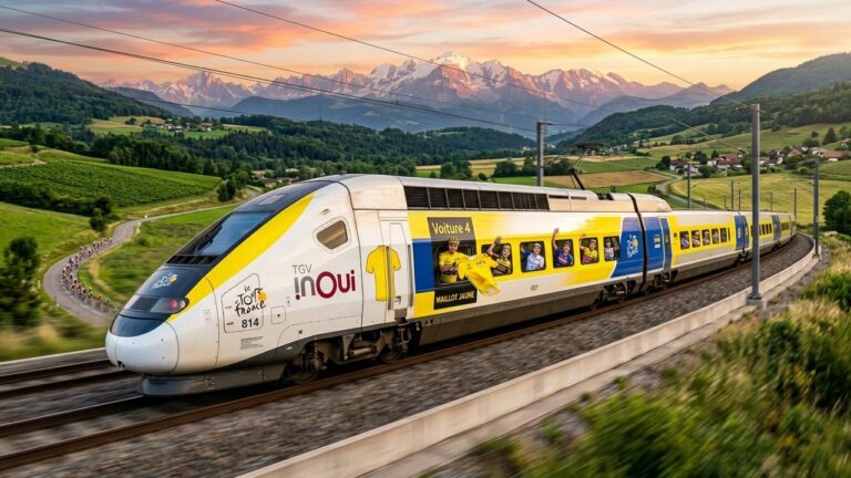 Tour de France 2026 : TGV Spécial pour les Coureurs vers Paris