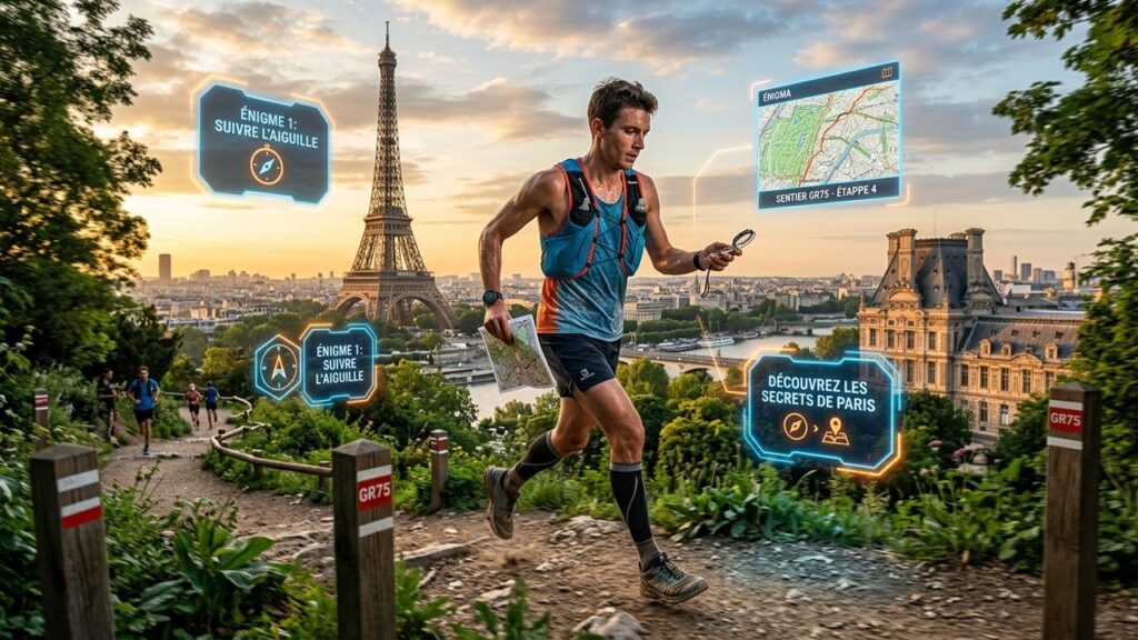 Tour de Paris : Course Running, Énigmes et Orientation