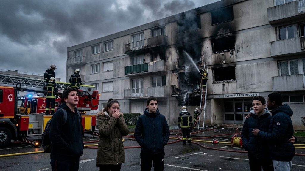 Tragédie À Pierrefitte : Un Adolescent De 13 Ans Meurt Dans Un Incendie
