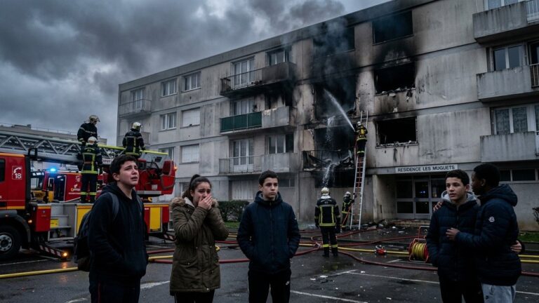 Tragédie À Pierrefitte : Un Adolescent De 13 Ans Meurt Dans Un Incendie