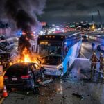 Tragédie en Virginie : Cinq Morts dans un Carambolage Impliquant un Bus