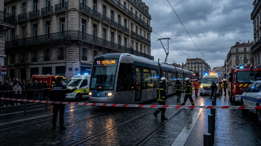 Tragique Accident à Marseille : Un Piéton Percuté par un Tramway