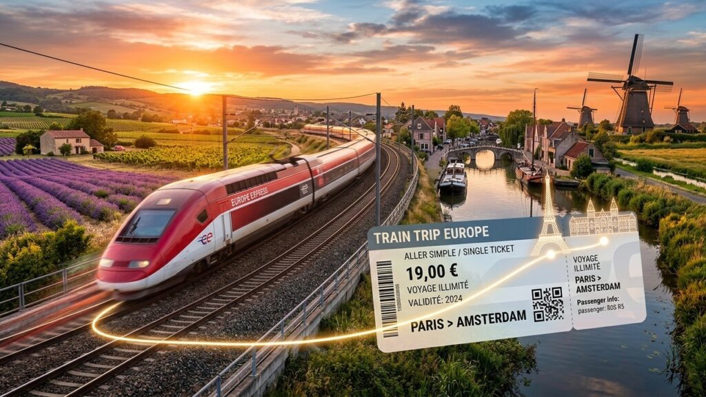 Train Low Cost Paris Amsterdam : 19 Euros Dès Décembre 2026