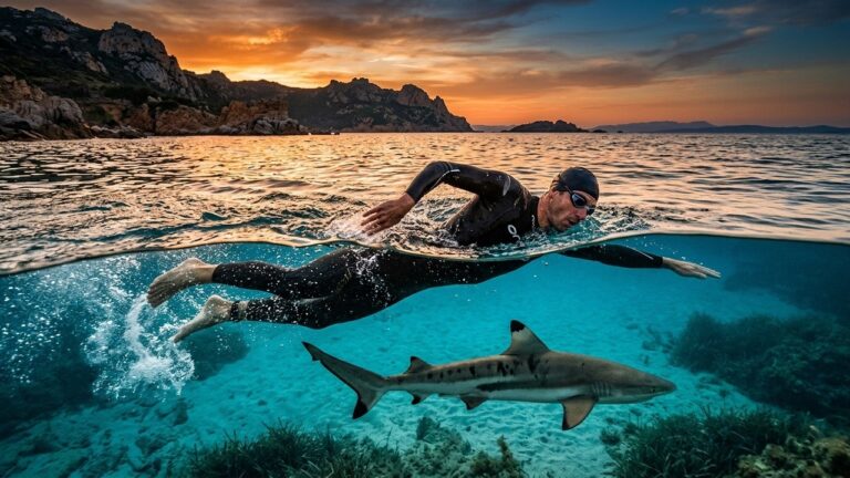 Triathlète Français Mordu par un Requin en Sardaigne : Son Témoignage