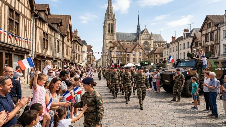 Troyes Célèbre Ses Militaires et le 5e Régiment de Dragons