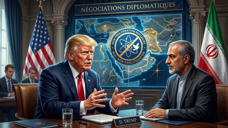 Trump Annonce l&rsquo;Engagement Nucléaire de l&rsquo;Iran au Moyen-Orient