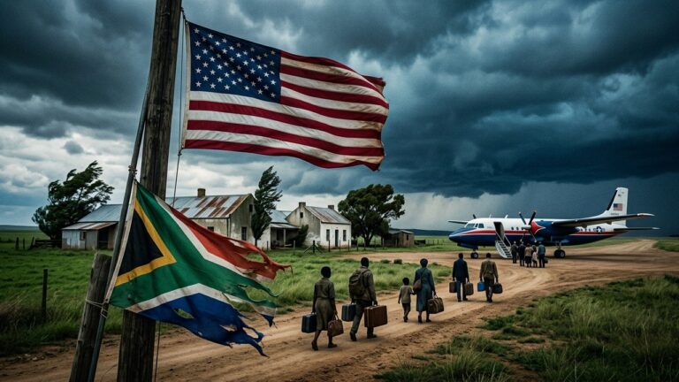 Trump Augmente le Quota de Réfugiés pour Accueillir des Sud-Africains Blancs