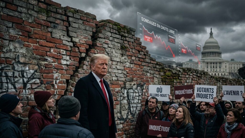 Trump Face à un Mur : Sondages Alarmants Avant les Midterms