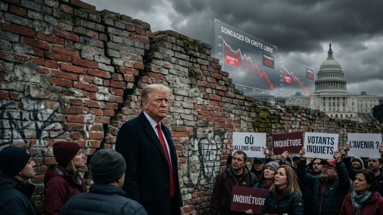 Trump Face à un Mur : Sondages Alarmants Avant les Midterms