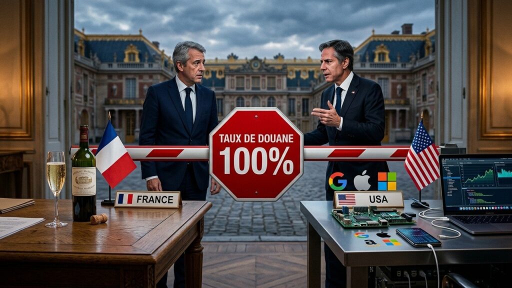 Trump Menace le Vin et Champagne Français de Taxes à 100% : La Réponse de Macron