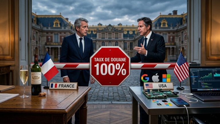 Trump Menace le Vin et Champagne Français de Taxes à 100% : La Réponse de Macron