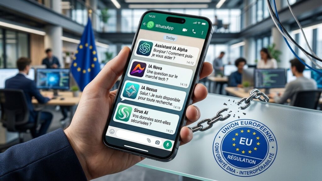 UE Force Meta À Ouvrir WhatsApp Aux Chatbots IA Concurrents