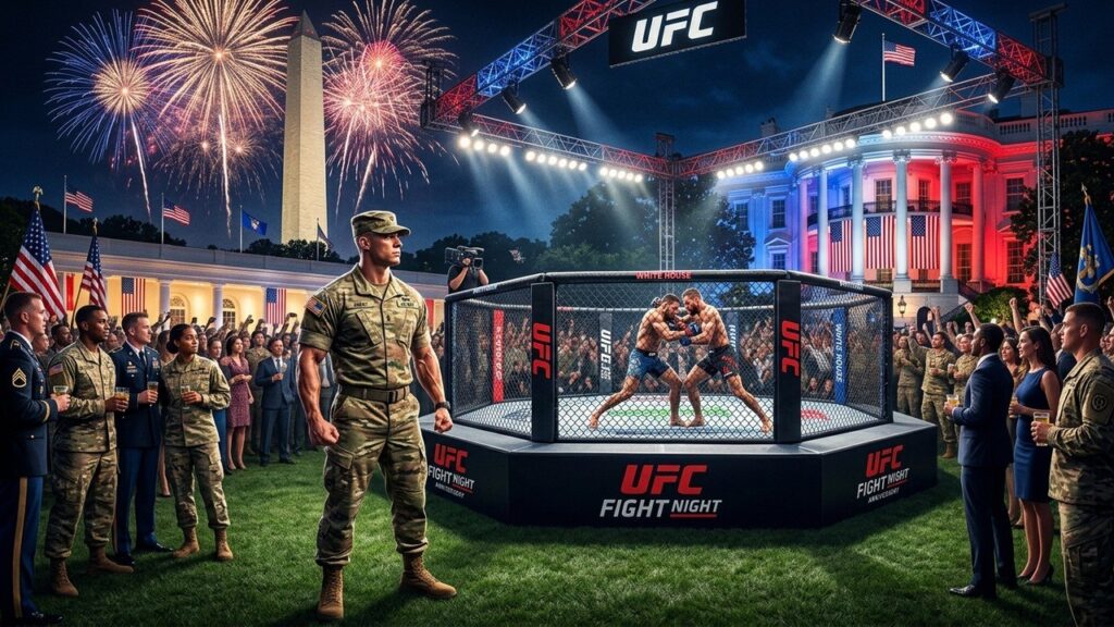 UFC Maison Blanche : SoldEnriching the article contentats en Forme Seulement pour l&rsquo;Anniversaire Trump