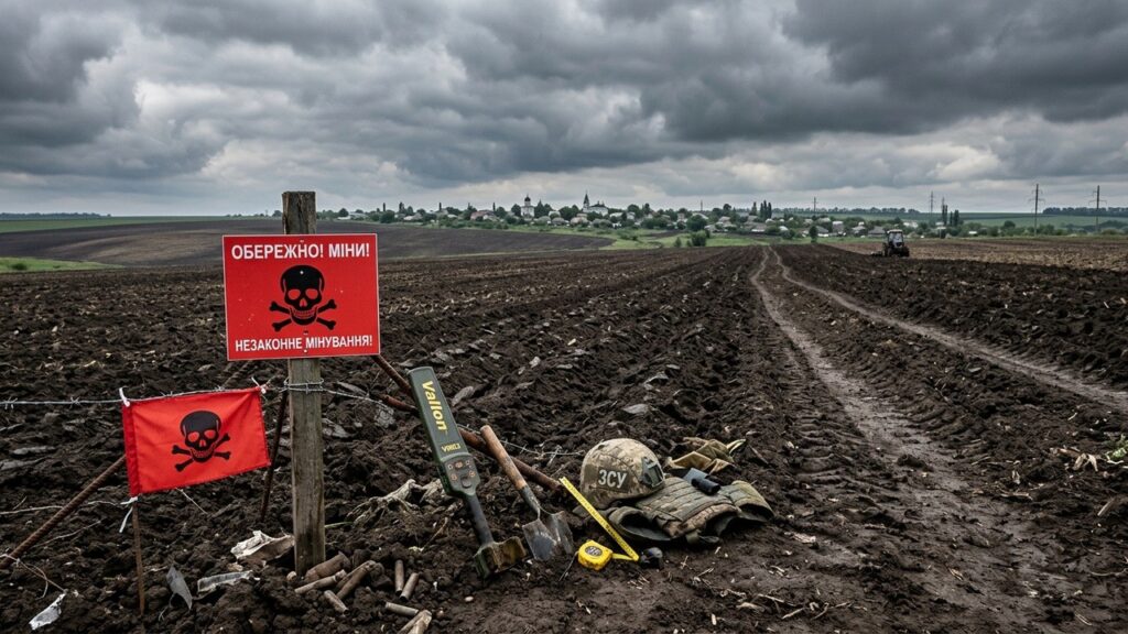 Ukraine : Près d’un Quart du Territoire Miné, la Menace Persiste