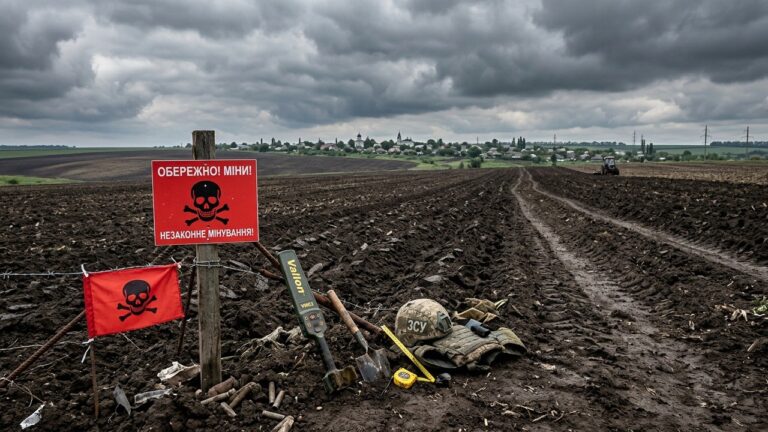 Ukraine : Près d’un Quart du Territoire Miné, la Menace Persiste