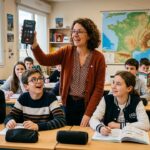 Un Cours d&rsquo;Histoire Unique : Collégiens au Téléphone avec François Hollande