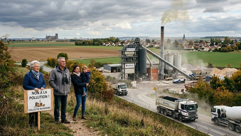 Usine de Bitume près de Reims : Un Second Projet Inquiète les Riverains