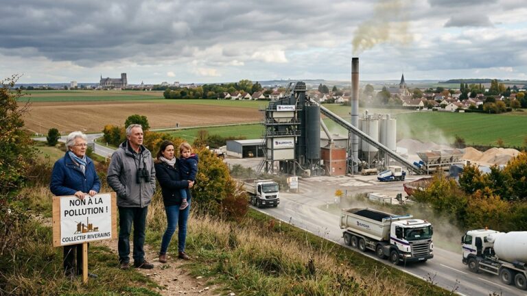 Usine de Bitume près de Reims : Un Second Projet Inquiète les Riverains