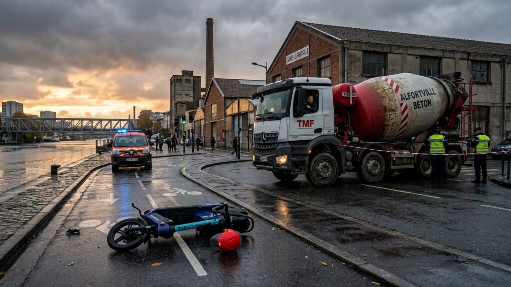 Val-de-Marne : Tragédie à Alfortville, Adolescente Tuée par Camion Toupie