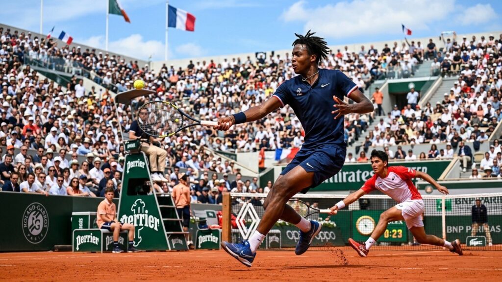 VallejoWriting the tennis match article vs Kouame : Heure et Chaîne TV pour ce Duel à Roland-Garros