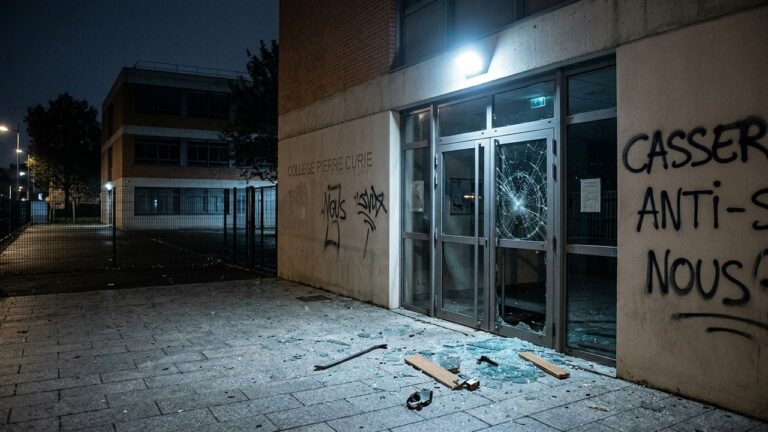 Vandalisme au Collège de Dugny : Intrusion et Dégradations Inquiétantes