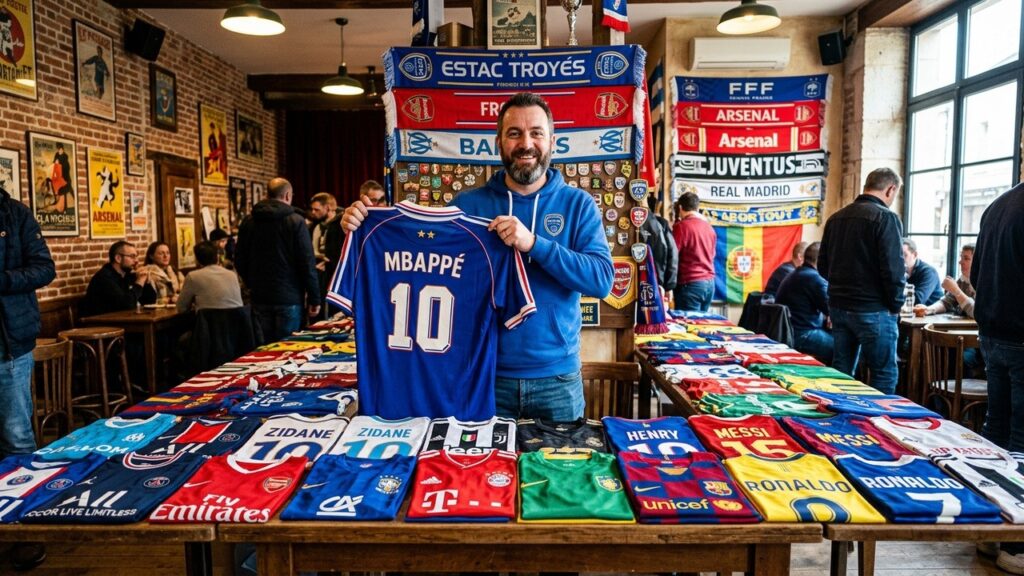 Vente Maillots Football Troyes : 1000 Tuniques du Monde en Vente