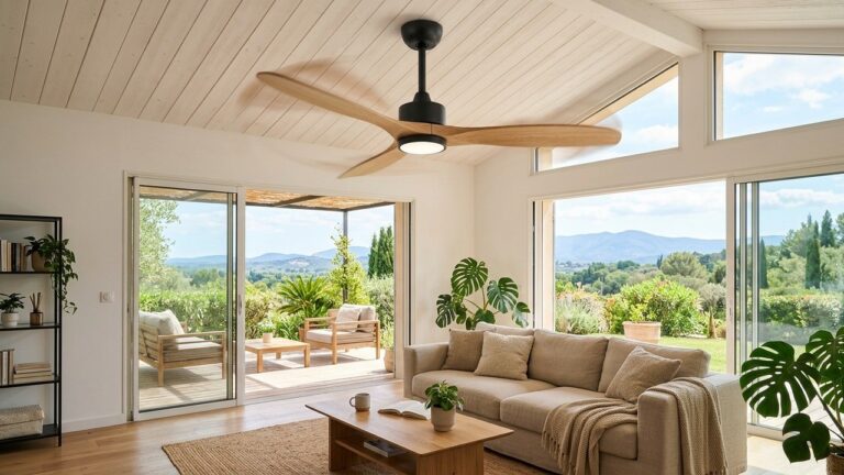 Ventilateur de Plafond : Solution Éco et Design pour les Canicules