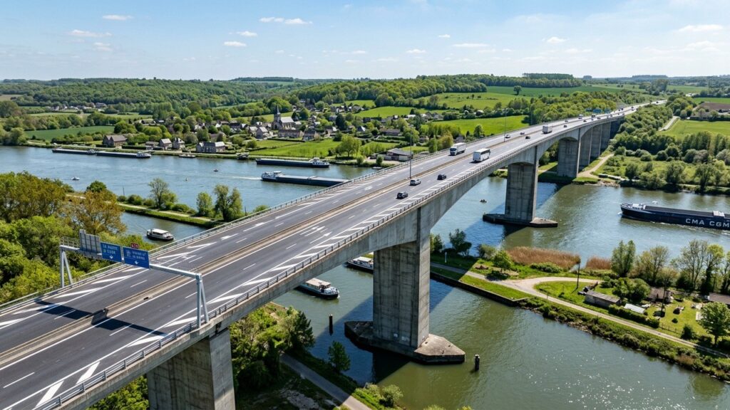 Viaduc de Calix à Caen : La Peinture Blanche qui Change Tout