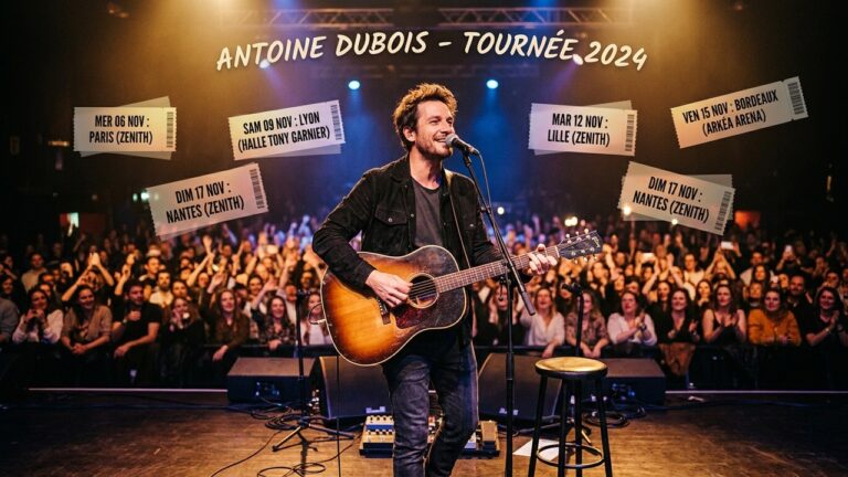 Vianney en Tournée 2027 : BilPlanning the article structureletterie Ouverte, Préparez-Vous !
