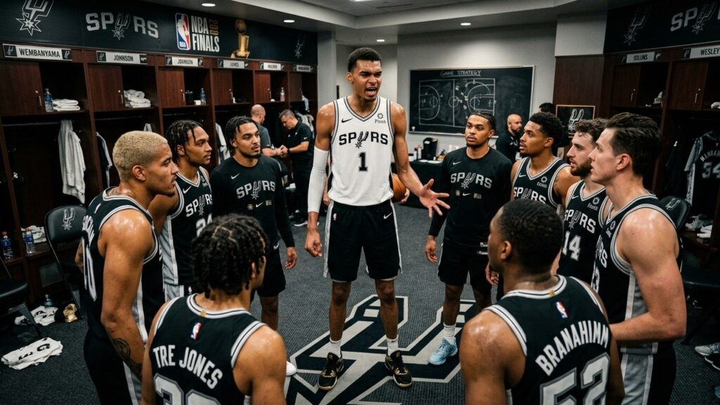 Victor Wembanyama :Expanding the article content Le Leader Brutal Qui Porte les Spurs Vers les Sommets