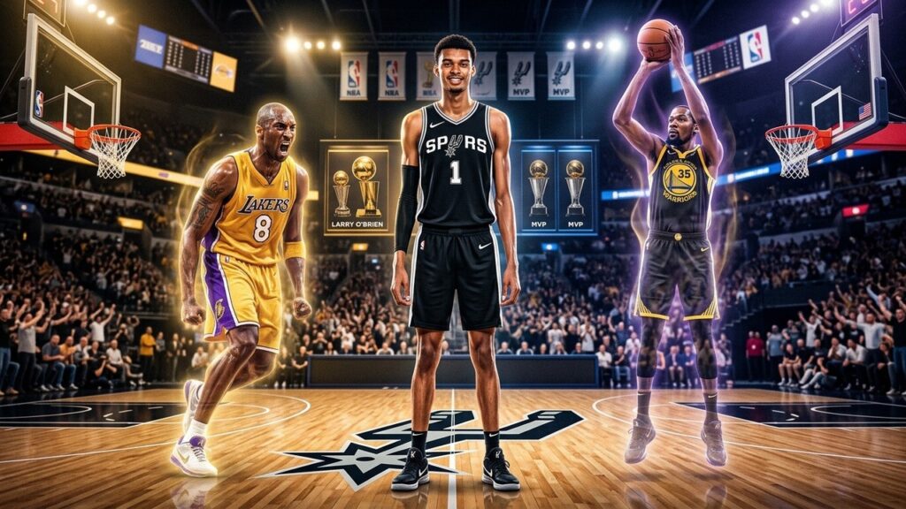 Victor Wembanyama : Kobe Bryant et Kevin Durant, Ses Plus Grands Modèles