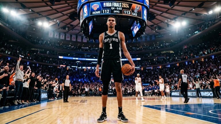 Victor Wembanyama : Les Spurs Face au Comeback Historique des Knicks