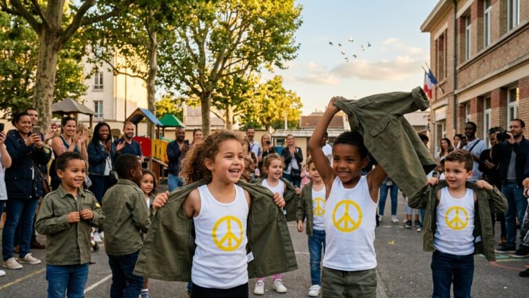 Vidéo d’Enfants en Tenue Militaire à Montreuil : Les Parents Réagissent