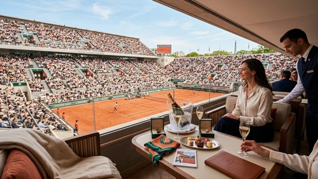 Vie de VIP à Roland-Garros : Luxe Extrême et Expériences InoubliablesWriting the VIP experience article