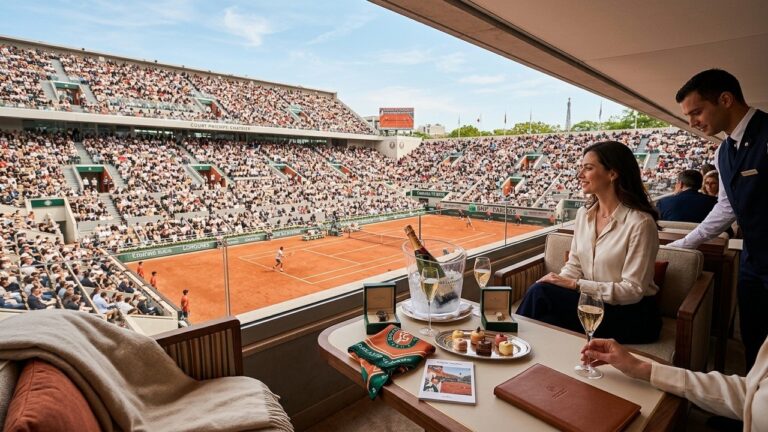 Vie de VIP à Roland-Garros : Luxe Extrême et Expériences InoubliablesWriting the VIP experience article